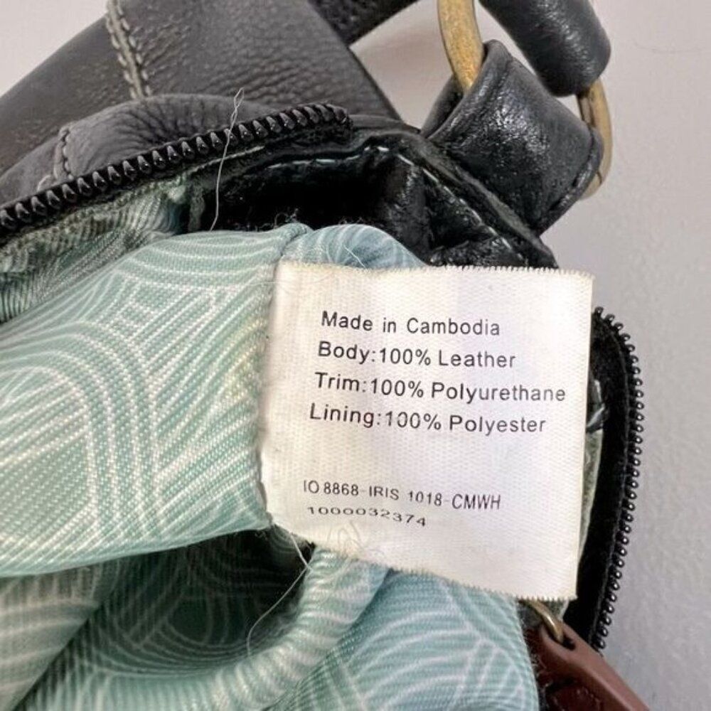 THE SAK WOMENS BLACK LEATHER PURSE - Picture 6 of 10